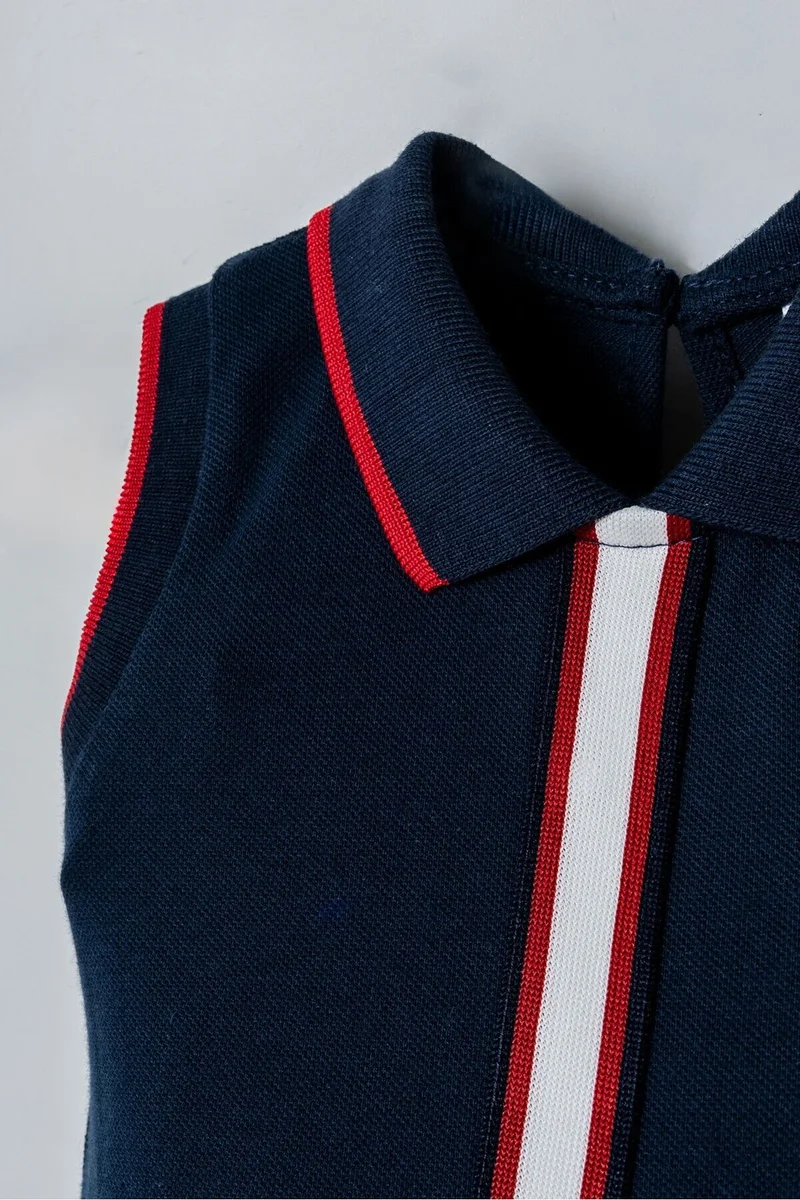 U.S. Polo Assn. U.S. Polo Assn. Baby Girls Navy Dress